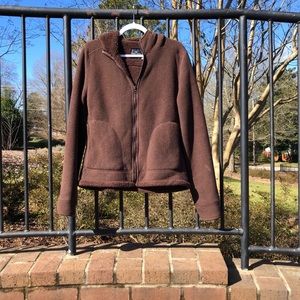 Brown Jacket with Hood Medium